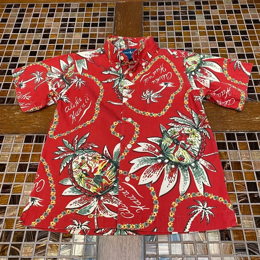 Ralph Lauren Hawaii Aloha Boys Set